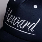 NEWARDロゴ ツートンメッシュキャップ （ネイビー×ホワイト）